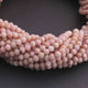 5 Long Strand  Pink Opal Faceted Balls - Gemstone beads , Ball Beads - 3mm - 12.5 inche  RB0281 - Tucson Beads