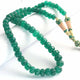255 Carats 1 Strand Genuine Green Onyx Carved Watermelon Beads, Pumpkin Beads Necklace - Kharbuja Shape Beads - Jewelry DIY Necklace SPB0226 - Tucson Beads