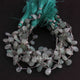 1  Strand Amazonite Faceted Briolettes  -Pear Shape  Briolettes  8mmx6mm-13mmx9mm -8 Inches BR2934 - Tucson Beads