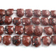 1 Strand Red Jasper Faceted Pentagon Shape Briolettes - 20mmx15mm-13mmx11mm- 9 Inch BR01548 - Tucson Beads