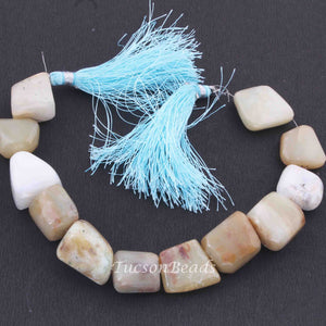 1 Strands Peru Opal Smooth Assorted Beads - Peru Opal Briolettes 16mmx24mm 8.5 Inches BR676 - Tucson Beads