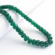 285 Carats 1 Strand Genuine Green Onyx Carved Watermelon Beads, Pumpkin Beads Necklace - Kharbuja Shape Beads - Jewelry DIY Necklace SPB0225 - Tucson Beads