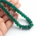 285 Carats 1 Strand Genuine Green Onyx Carved Watermelon Beads, Pumpkin Beads Necklace - Kharbuja Shape Beads - Jewelry DIY Necklace SPB0225