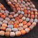1 Strand Brown&Gray  Opal Smooth Tumble Shape Beads,  Plain Nuggets Gemstone Beads 12mmx11mm-20mmx11mm 13 Inches BR02837 - Tucson Beads