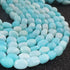 1 Strand Peru  Opal Smooth Tumble Shape Beads,  Plain Nuggets Gemstone Beads 9mmx8mm-12mmx9mm 13 Inches BR02841