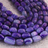 1 Strand Purple  Opal Smooth Tumble Shape Beads,  Plain Nuggets Gemstone Beads 6mmx5mm-15mmx9mm 13 Inches BR02839