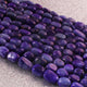 1 Strand Purple  Opal Smooth Tumble Shape Beads,  Plain Nuggets Gemstone Beads 6mmx5mm-15mmx9mm 13 Inches BR02839 - Tucson Beads