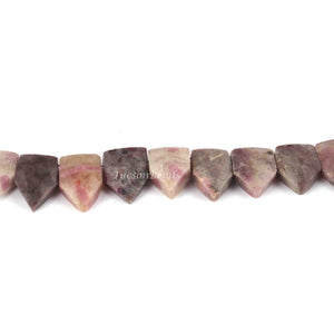 1 Strand Multi Tourmaline Faceted Fancy Shape Briolettes - Multi Tourmaline Fancy Shape Beads 14mmx12mm-17mmx11mm 7 Inch BR3422 - Tucson Beads