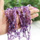 1 Strands Amethyst Faceted Pear drop Briolettes - AAA Quality Amethyst Pear Briolette 9mmx7mm-15mmx8mm 15 Inches BR517 - Tucson Beads