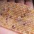 AAA Golden Rutile   Micro Faceted 3mm  Beads -RB0266