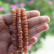 1 Strands Sunstone Faceted  Rondelles - Sunstone Roundelles Beads 7mm-8mm 10 Inches BR572 - Tucson Beads