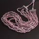 330 Carats 5 Strands Of Genuine Rose Quartz Necklace - Smooth Oval Beads - Rare & Natural Necklace - Stunning Elegant Necklace SPB0237 - Tucson Beads