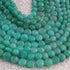 1 Strand Natural Chrysoprase Faceted Small Coin Briolettes- Gemstone Faceted  Beads -7mm-8mm- 8 Inch BR02814