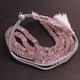 440 Carats 2 Strands Genuine Rose Quartz Carved Watermelon Beads, Pumpkin Beads Necklace - Kharbuja Shape Beads - Jewelry DIY Necklace SPB0203 - Tucson Beads