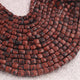 1 Strand Brown Tiger Eye Faceted Cube Box Shape Beads -3D Cube Gemstone Beads, Fine Quality  Brown Tiger Eye Briolettes 7mm-6mm -8 Inches BR02826 - Tucson Beads