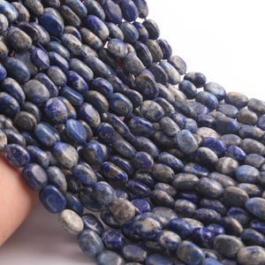 1 Strands Sodalite Smooth  Briolettes -  Oval Shape Briolettes  8mmx7mm-13mmx7mm 13 Inches BR228 - Tucson Beads