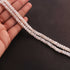 1 Strand White Rainbow Moonstone  Faceted Rondelles - Rondelles Beads 5mm-6mm 10 Inches BR264