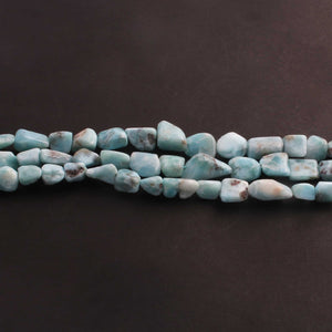 1 Strand Larimar Faceted Briolettes  - Nuggets Shape Briolettes - 5mmx6mm-16mmx9mm 16 inch BR272 - Tucson Beads