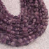 1 Strand Natural Light Sugilite Faceted Small Coin Briolettes- Gemstone Faceted  Beads -7mm-8mm- 8 Inch BR02819