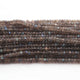 1 Strand Labradorite Rondelles - Gemstone Faceted Rondelles 4mm - 13 Inch -  RB0364 - Tucson Beads