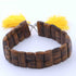 1 Strand Brown Tiger Eye Fancy Chicklet shape Beads - Brown Tiger Eye Faceted Rectangle Beads 21mmx10mm 8 Inches BR2311