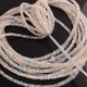 1 Long Strand Ethiopian Welo Opal Faceted Rondelles - Ethiopian Roundelles Beads 3mm-6mm 15 Inches BR03082 - Tucson Beads