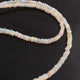 1 Long Strand Ethiopian Welo Opal Faceted Rondelles - Ethiopian Roundelles Beads 3mm-7mm 16 Inches BR03081 - Tucson Beads