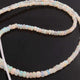1 Long Strand Ethiopian Welo Opal Faceted Rondelles - Ethiopian Roundelles Beads 3mm-7mm 16 Inches BR03081 - Tucson Beads