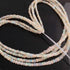 1 Long Strand Ethiopian Welo Opal Faceted Rondelles - Ethiopian Roundelles Beads 3mm-7mm 16 Inches BR03081