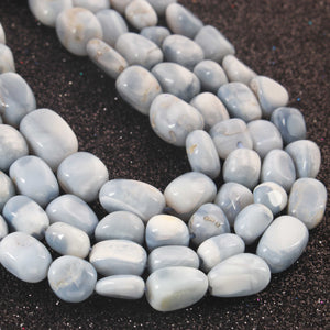 1 Strand Boulder Opal Smooth Tumble Shape Beads,  Plain Nuggets Gemstone Beads 8mmx7mm-13mmx8mm 16 Inches BR02846 - Tucson Beads