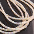 1 Long Strand Ethiopian Welo Opal Faceted Rondelles - Ethiopian Roundelles Beads 3mm-6mm 15 Inches BR03078