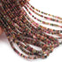 1 Strand Beautiful Multi Tourmaline Heishi Wheel Briolettes- Faceted Gemstone Rondelles Beads- 4mm-5mm -16 Inches BR03085