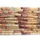 1 Strand Multi Zircon Faceted Rondelles - Mix Zircon  Rondelles 3mm-4mm 17 Inch BR03083 - Tucson Beads