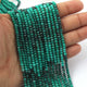 5 Long Strand Shaded Green Onyx Faceted Beads Rondelles - Round gemstone Rondelles beads- 3mm 13 Inch Long RB0323 - Tucson Beads