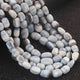1 Strand Boulder Opal Smooth Tumble Shape Beads,  Plain Nuggets Gemstone Beads 11mmx8mm-13mmx7mm 16 Inches BR02849 - Tucson Beads