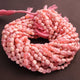1 Long Strands Pink Opal Smooth Oval Shape Briolettes - Pink Opal Oval Beads -4mm-8mm -13 inches BR02479 - Tucson Beads