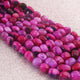 1 Strand Hot Pink Opal Opal Smooth Tumble Shape Beads,  Plain Nuggets Gemstone Beads 11mmx9mm-13mmx10mm 16 Inches BR02850 - Tucson Beads