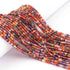 AAA Multi Zircon Micro Faceted  3mm Beads-RB0125