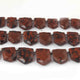 1 Strand Red Jasper Faceted Fancy Shape Briolettes - Jewelry Making Supplies - 21mmx14mm-16mmx11mm 9 Inch BR3236 - Tucson Beads