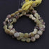 1 Strand Shaded Lemon Jade Faceted Coin Shape Briolettes  Gemstone Briolettes 8mmx6mm 8 Inches, BR3151