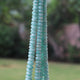 1 Strand Amazonite Smooth  Rondelles ,Round Beads,Roundel Beads 7mm-14mm 18 Inches BR662 - Tucson Beads