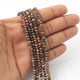 5 Strands Excellent Quality Multi Stone Faceted Rondelles - Mix Stone Roundles Beads 4mm 13 Inches RB0328 - Tucson Beads