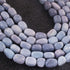 1 Strand  Lavender Opal Smooth Briolettes -Tumble Shape Briolettes - 11mmx9mm-15mmx7mm- 15 Inches BR02452