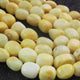 1 Strand Yellow Opal Opal Smooth Tumble Shape Beads,  Plain Nuggets Gemstone Beads 8mmx8mm-18mmx11mm 16 Inches BR02853 - Tucson Beads