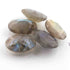 5 Pcs Amazing Labradorite Faceted Cabochon Spectrolite - Oval Shape Multi Fire Loose Gemstone -18mmx13mm-19mmx13mm  LGS599