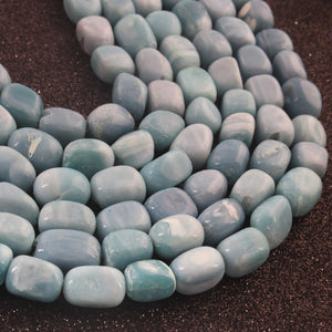 1 Strand  Boulder Opal Smooth Briolettes -Tumble Shape Briolettes - 11mmx9mm-15mmx10mm- 14.5 Inches BR02450 - Tucson Beads