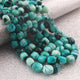 1 Strand Top Quality  Shaded Green Opal Smooth  Tumble Nuggets Shape Beads Briolettes 9mmx8mm-15mmx11mm- 16 Inches BR02499 - Tucson Beads