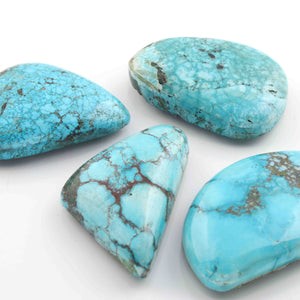 Natural Tibetan Turquoise Smooth Cabochon - Turquoise Loose Gemstone , Caribbean Turquoise , Loose Turquoise urquoise Smooatural th Cabochon - Turquoise Loose Gemstone , Caribbean Turquoise , Loose Turquoise  LGS067(You Choose) - Tucson Beads