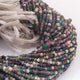 5 Strands Excellent Quality Multi Stone Faceted Rondelles - Mix Stone Roundles Beads 3mm 13 Inches RB0321 - Tucson Beads