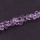 1 Strand Natural Pink Amethyst Faceted Briolettes -Heart Shape Briolettes 8mm 8 Inches BR3088 - Tucson Beads